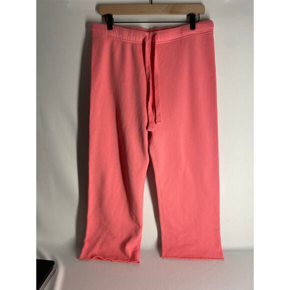 Frank and Eileen Tee Lab Catherine Favorite Sweatpants Womens Medium Pink Fleece - Picture 1 of 4